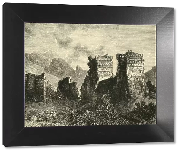 Ruins of the Old City Walls, Antioch, 1890. Creator: Unknown