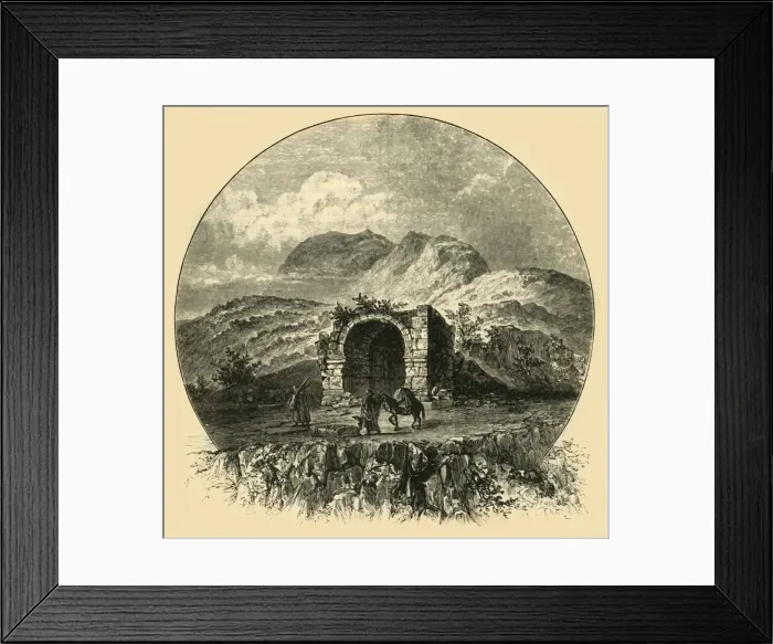Framed Print : Mount Zagros, 1890. Creator: Unknown Framed Print : Mount Zagros, 1890. Creator: Unknown
