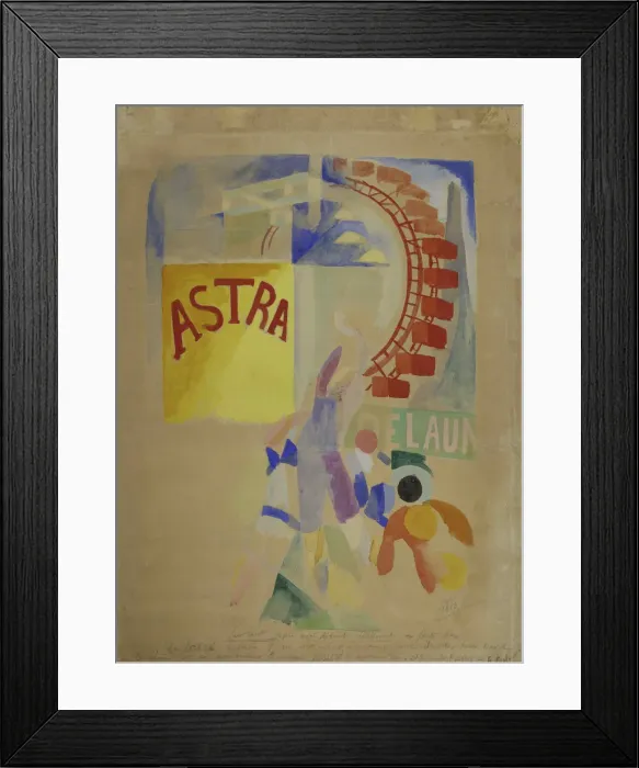 Framed Print : L Equipe de Cardiff, 1912-1913. Creator: Delaunay, Robert (1885-1941) Framed Print : L Equipe de Cardiff, 1912-1913. Creator: Delaunay, Robert (1885-1941)