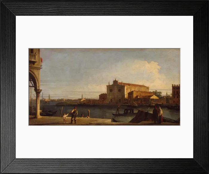 Framed Print : View of Church of San Giovanni dei Battuti on the Isle of Murano, Between 1725 and 1728 Framed Print : View of Church of San Giovanni dei Battuti on the Isle of Murano, Between 1725 and 1728