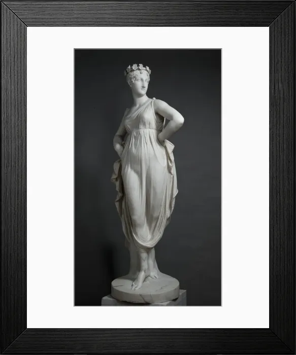 Framed Print : Dancer, 1811-1812. Creator: Canova, Antonio (1757-1822) Framed Print : Dancer, 1811-1812. Creator: Canova, Antonio (1757-1822)