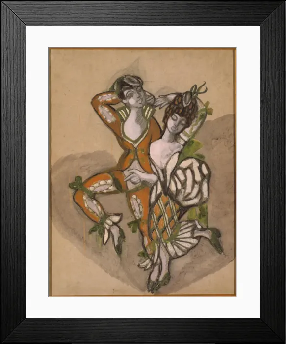 Framed Print : Costume design for the theatre play The Marriage of Figaro by P. de Beaumarchais, 1915 Framed Print : Costume design for the theatre play The Marriage of Figaro by P. de Beaumarchais, 1915