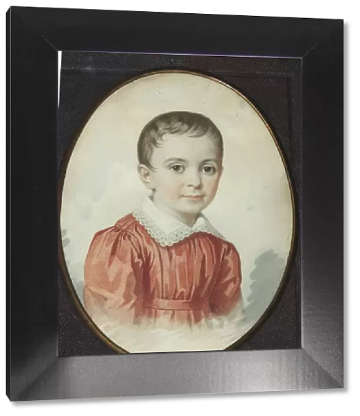 Portrait of Eugenia Kochubey as child, 1849. Creator: Hampeln, Carl, von (1794-after 1880)