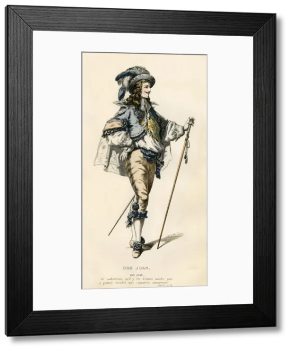Framed Print : Don Juan, 1868. Creator: Unknown