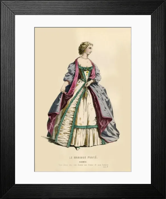 Framed Print : Dorimene, 1868. Creator: Unknown Framed Print : Dorimene, 1868. Creator: Unknown