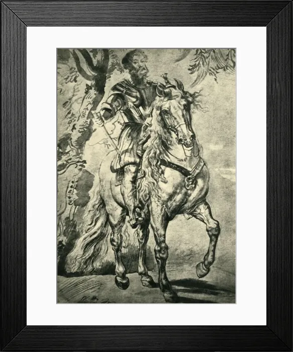 Framed Print : The Duke of Lerma, 1603, (1943). Creator: Peter Paul Rubens Framed Print : The Duke of Lerma, 1603, (1943). Creator: Peter Paul Rubens