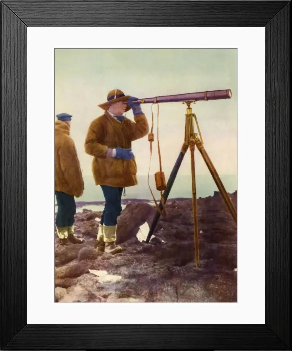 Framed Print : Robert Falcon Scott, 1912. Creator: Unknown Framed Print : Robert Falcon Scott, 1912. Creator: Unknown