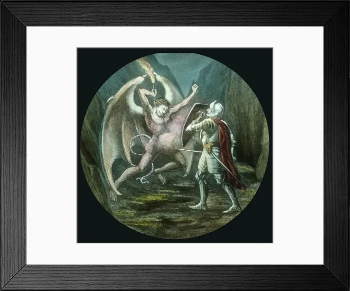 Framed Print : The attack, c1910. Creator: Unknown Framed Print : The attack, c1910. Creator: Unknown