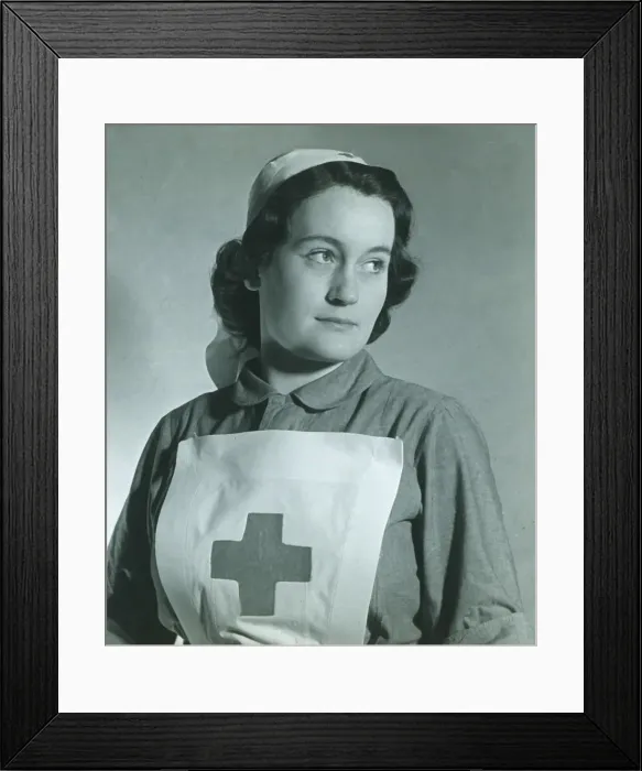 Framed Print : Nurse, c1940s. Creator: Unknown Framed Print : Nurse, c1940s. Creator: Unknown