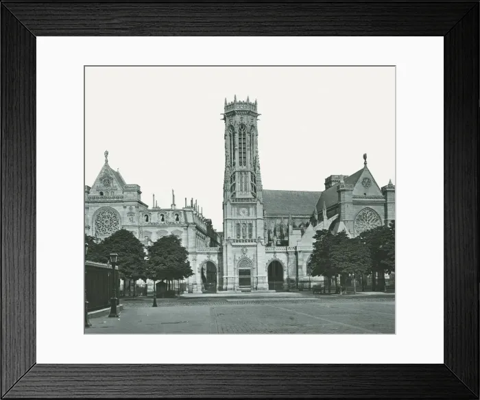 Framed Print : St. Germain L Auxerrois, Paris. Creator: Unknown Framed Print : St. Germain L Auxerrois, Paris. Creator: Unknown