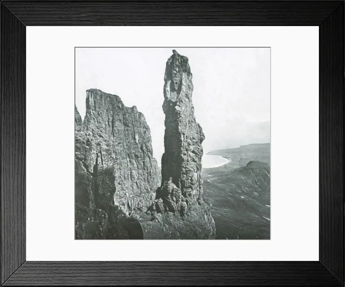 Framed Print : Needle Rock, Skye. Creator: Unknown Framed Print : Needle Rock, Skye. Creator: Unknown