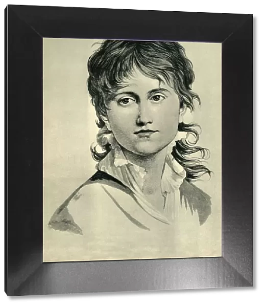 Head of a young woman, 1804, (1943). Creator: Johann Gottfried Schadow