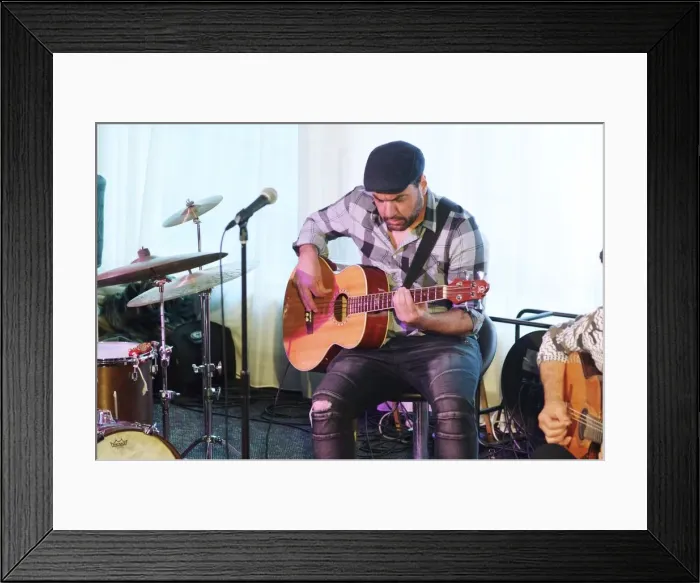 Framed Print : Matheus Nova, Watermill Jazz Club, Dorking, Surrey, 11 June 2019. Creator: Brian O Connor Framed Print : Matheus Nova, Watermill Jazz Club, Dorking, Surrey, 11 June 2019. Creator: Brian O Connor