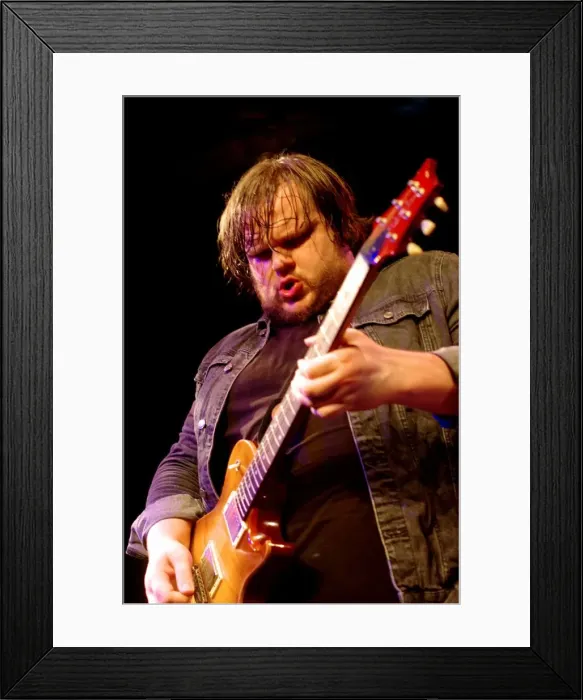 Framed Print : Matthew Long, Crawley Blues Club, Hawth, Crawley, West Sussex, 15 June 2019. Creator
