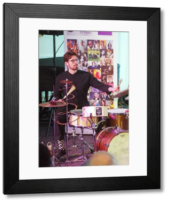Framed Print : Emiliano Caroselli, Watermill Jazz Club, Dorking, Surrey, 11 June 2019. Creator: Brian O Connor Framed Print : Emiliano Caroselli, Watermill Jazz Club, Dorking, Surrey, 11 June 2019. Creator: Brian O Connor