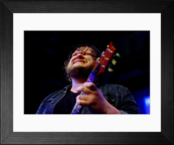 Framed Print : Matthew Long, Crawley Blues Club, Hawth, Crawley, West Sussex, 15 June 2019. Creator Framed Print : Matthew Long, Crawley Blues Club, Hawth, Crawley, West Sussex, 15 June 2019. Creator