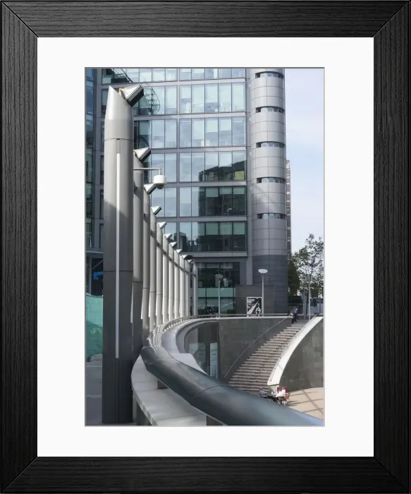 Framed Print : Paddington Basin, London, W2, England. Creator: Ethel Davies; Davies, Ethel