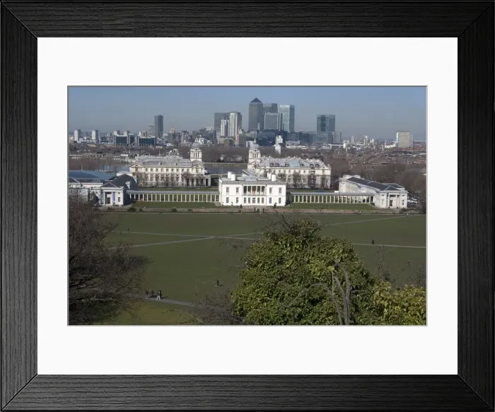Framed Print : View from Greenwich Park, London, SE10, England, 2 / 3 / 10. Creator: Ethel Davies; Davies, Ethel Framed Print : View from Greenwich Park, London, SE10, England, 2 / 3 / 10. Creator: Ethel Davies; Davies, Ethel
