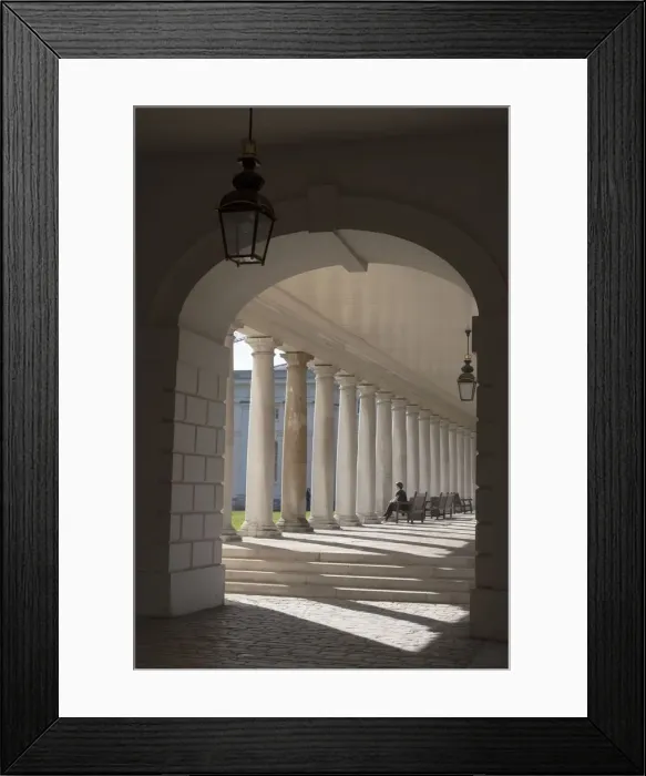 Framed Print : Queens House, National Maritime Museum, Greenwich. London, SE10, England. Creator Framed Print : Queens House, National Maritime Museum, Greenwich. London, SE10, England. Creator