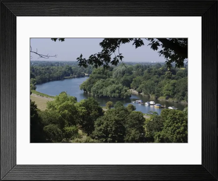 Framed Print : Richmond Hill View, Surrey, England, 28 / 6 / 10. Creator: Ethel Davies; Davies, Ethel Framed Print : Richmond Hill View, Surrey, England, 28 / 6 / 10. Creator: Ethel Davies; Davies, Ethel
