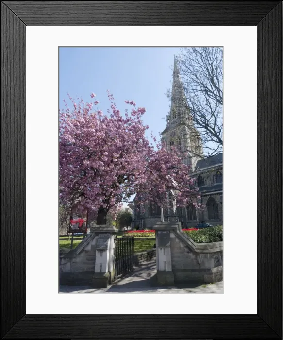 Framed Print : St Giles, Camberwell, London, SE5, England, 22 / 4 / 10. Creator: Ethel Davies; Davies, Ethel Framed Print : St Giles, Camberwell, London, SE5, England, 22 / 4 / 10. Creator: Ethel Davies; Davies, Ethel