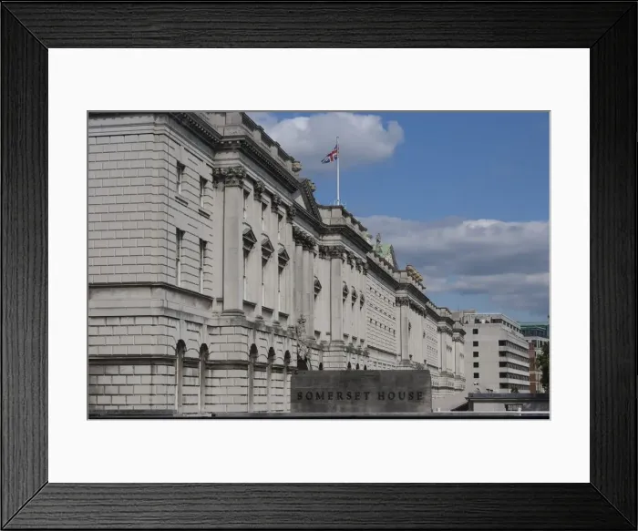 Framed Print : Somerset House, London, England, 3 / 9 / 10. Creator: Ethel Davies; Davies, Ethel Framed Print : Somerset House, London, England, 3 / 9 / 10. Creator: Ethel Davies; Davies, Ethel