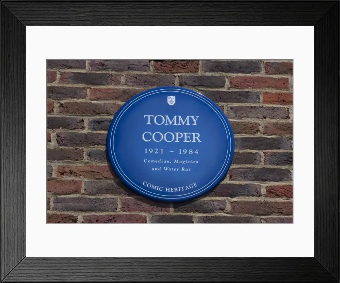 Framed Print : Blue Plaque, Teddington Studios, Surrey, England. Creator: Ethel Davies; Davies, Ethel Framed Print : Blue Plaque, Teddington Studios, Surrey, England. Creator: Ethel Davies; Davies, Ethel