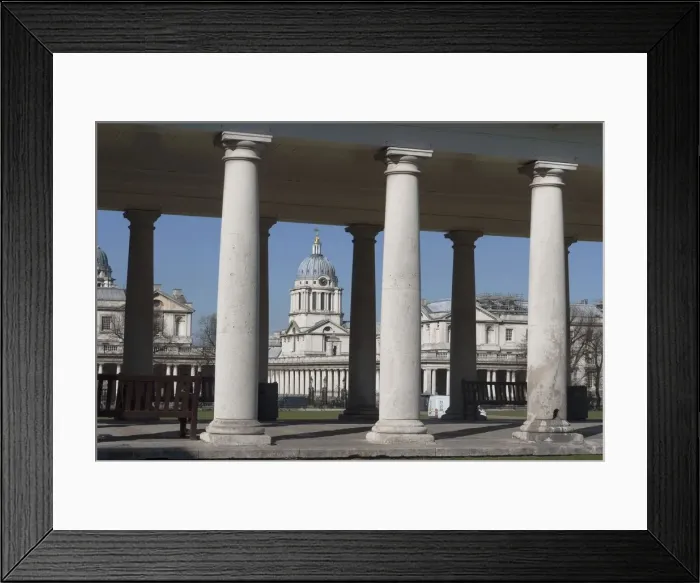 Framed Print : Queens House, National Maritime Museum, Greenwich. London, SE10, England. Creator Framed Print : Queens House, National Maritime Museum, Greenwich. London, SE10, England. Creator