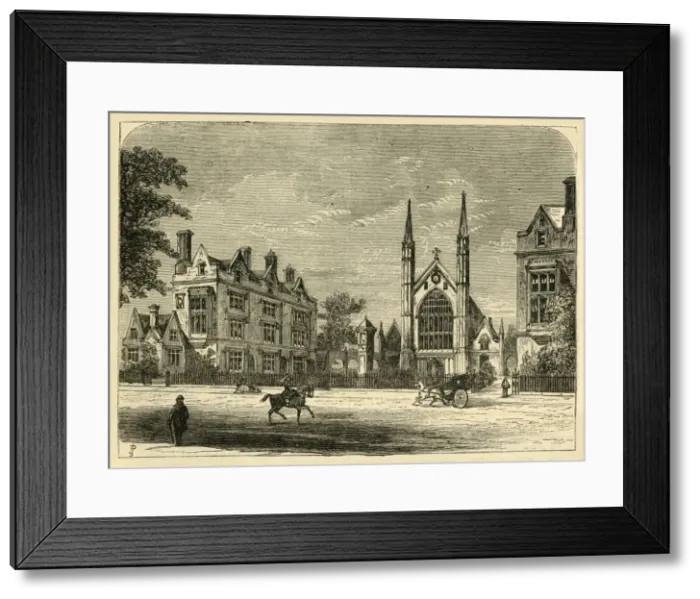 Framed Print : St. Katharines Hospital, c1876. Creator: Unknown Framed Print : St. Katharines Hospital, c1876. Creator: Unknown