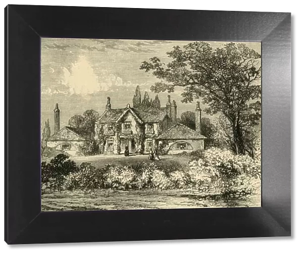 Mrs Siddons House at Westbourne Green, 1800, (c1876). Creator: Unknown