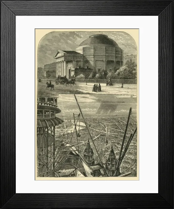 Framed Print : The Colosseum in 1827, (c1876). Creator: Unknown Framed Print : The Colosseum in 1827, (c1876). Creator: Unknown