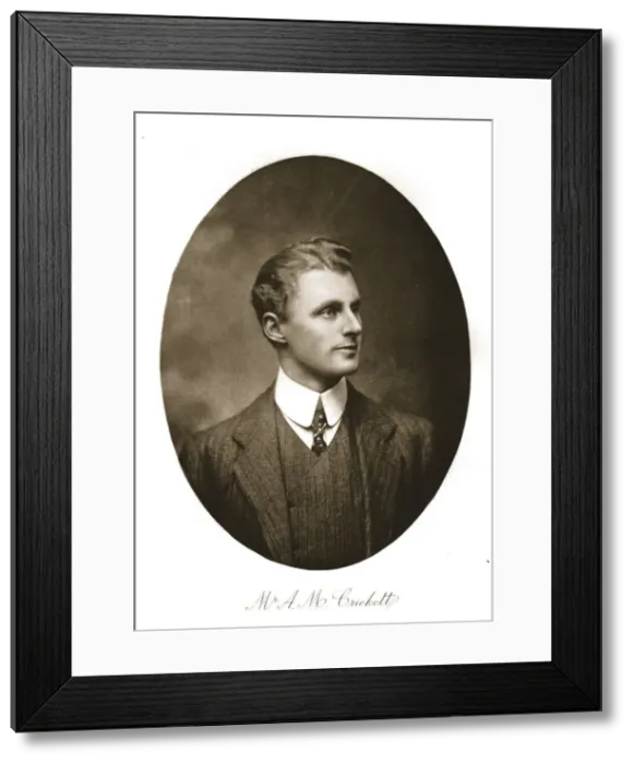 Framed Print : Mr A M Crickett, 1911. Creator: Unknown Framed Print : Mr A M Crickett, 1911. Creator: Unknown