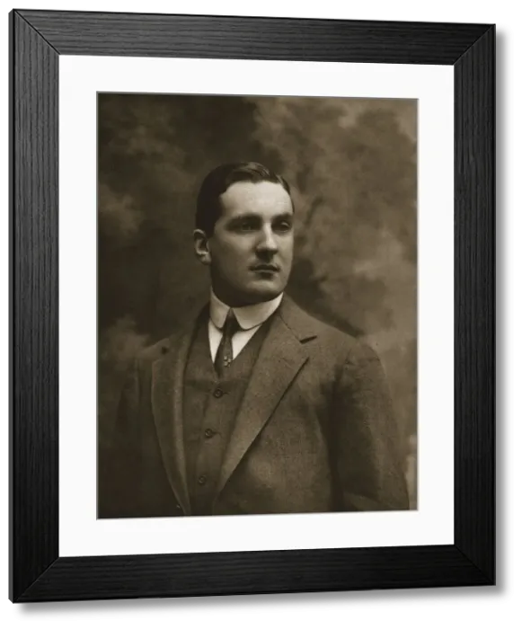Framed Print : Mr Carlos Edwards, 1911. Creator: Unknown Framed Print : Mr Carlos Edwards, 1911. Creator: Unknown