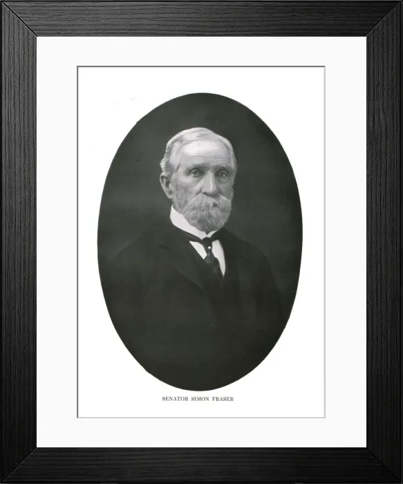 Framed Print : Senator Simon Fraser, 1911. Creator: Unknown Framed Print : Senator Simon Fraser, 1911. Creator: Unknown