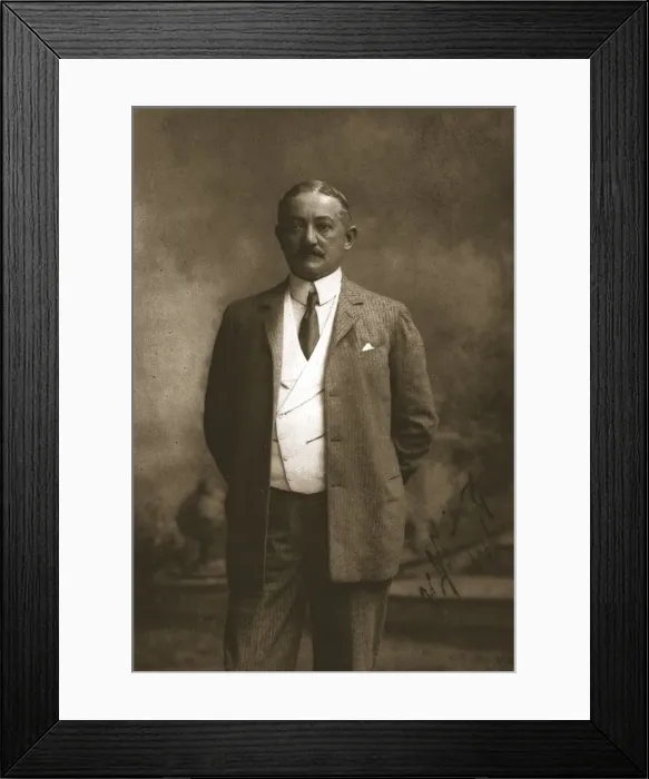 Framed Print : Mr H J King, 1911. Creator: Unknown Framed Print : Mr H J King, 1911. Creator: Unknown