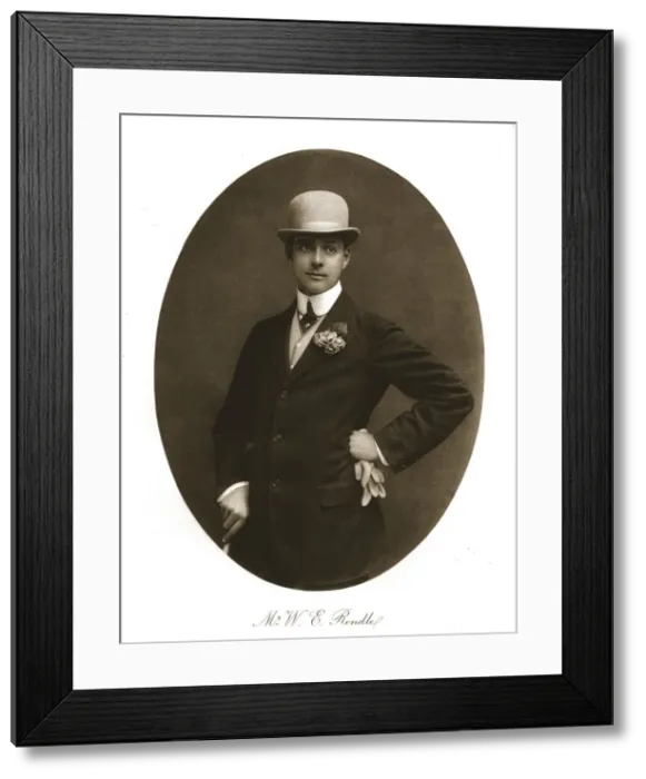 Framed Print : Mr. W. E. Rendle, 1911. Creator: Unknown Framed Print : Mr. W. E. Rendle, 1911. Creator: Unknown