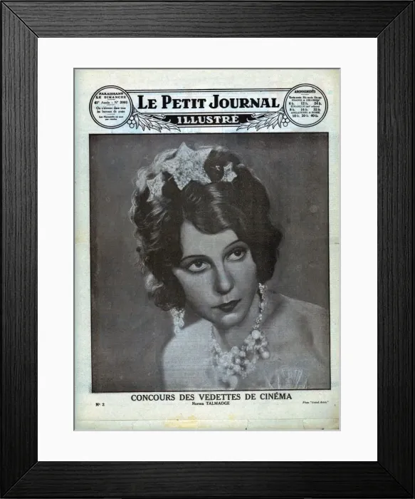 Framed Print : Norma Talmadge, 1930. Creator: Unknown Framed Print : Norma Talmadge, 1930. Creator: Unknown