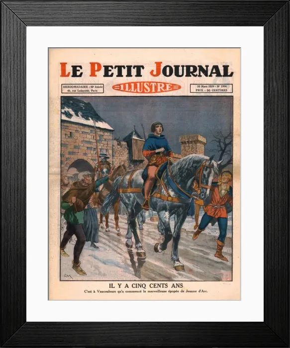 Framed Print : Five hundred years ago, 1929. Creator: Unknown Framed Print : Five hundred years ago, 1929. Creator: Unknown