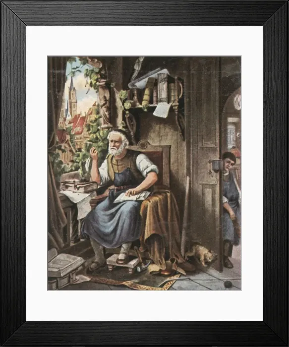 Framed Print : Hans Sachs, (1936). Creator: Unknown Framed Print : Hans Sachs, (1936). Creator: Unknown