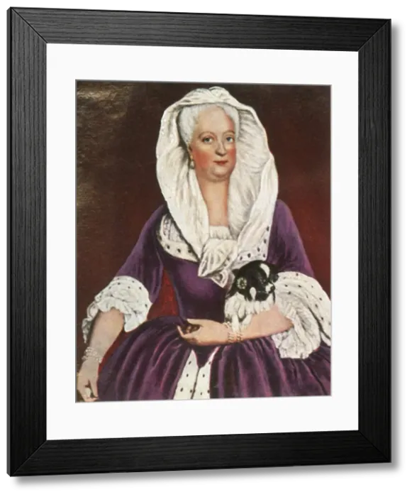 Framed Print : The mother of Frederick the Great, 1726, (1936). Creator: Unknown Framed Print : The mother of Frederick the Great, 1726, (1936). Creator: Unknown