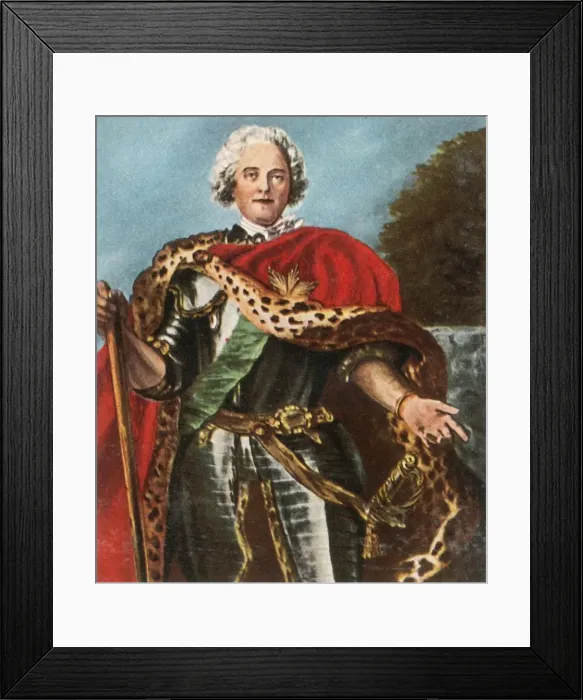 Framed Print : Maurice de Saxe, (1936). Creator: Unknown Framed Print : Maurice de Saxe, (1936). Creator: Unknown