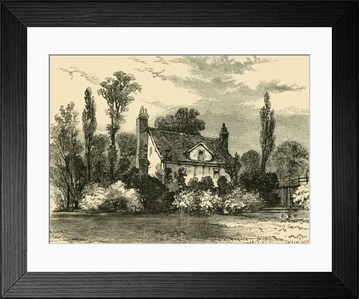 Framed Print : Claude Duvals House, in 1825, (c1876). Creator: Unknown Framed Print : Claude Duvals House, in 1825, (c1876). Creator: Unknown