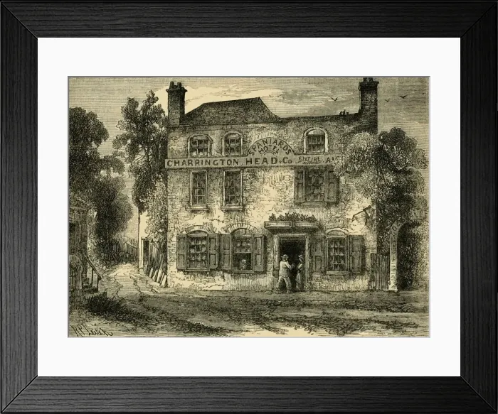 Framed Print : The Spaniards, Hampstead Heath, c1876. Creator: Unknown Framed Print : The Spaniards, Hampstead Heath, c1876. Creator: Unknown