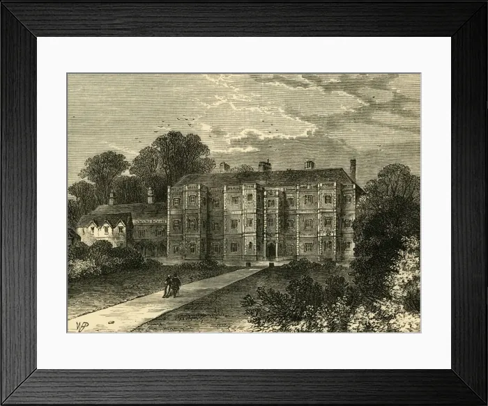 Framed Print : Dorchester House, 1700, (c1876). Creator: Unknown Framed Print : Dorchester House, 1700, (c1876). Creator: Unknown