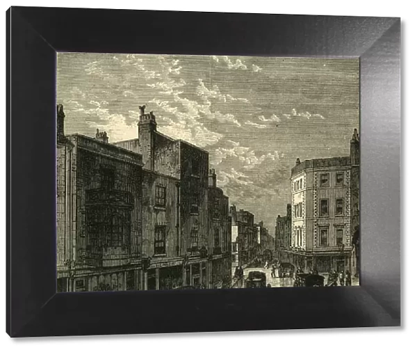 Kensington High Street, in 1860, (c1876). Creator: Unknown