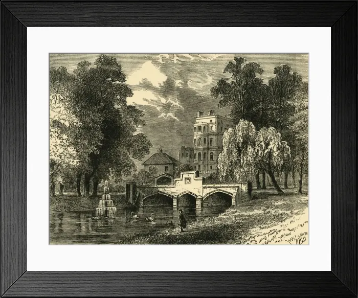 Framed Print : Outfall of Westbourne, c1876. Creator: Unknown Framed Print : Outfall of Westbourne, c1876. Creator: Unknown