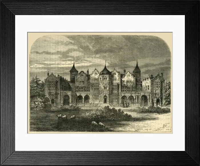 Framed Print : Holland House, c1876. Creator: Unknown Framed Print : Holland House, c1876. Creator: Unknown