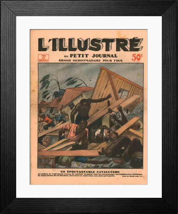 Framed Print : An appalling cataclysm, 1932. Creator: Unknown Framed Print : An appalling cataclysm, 1932. Creator: Unknown