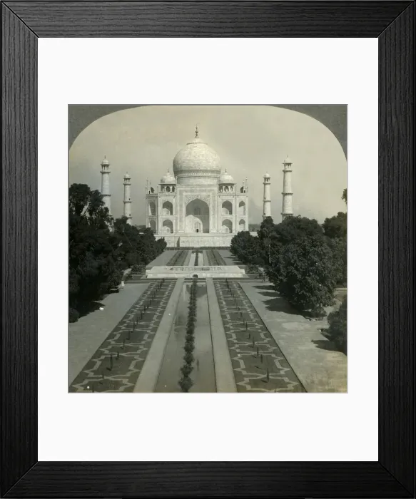 Framed Print : The Taj Mahal, Agra, India, 1902. Creator: Unknown Framed Print : The Taj Mahal, Agra, India, 1902. Creator: Unknown
