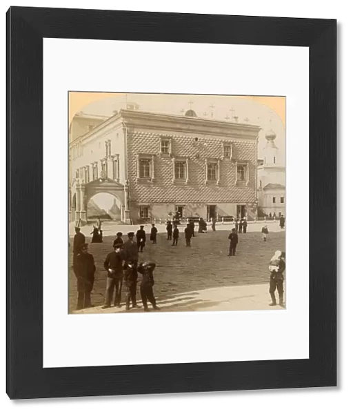 Famous Red Staircase and old Palace, Moscow, Russia, 1900. Creator: Underwood & Underwood